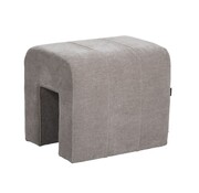 Bronx71 Modularer Hocker Seth Chenille taupe