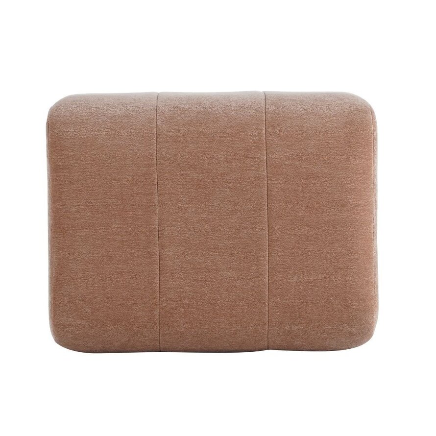 Modularer Hocker Seth Chenille terrakotta