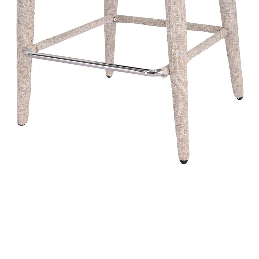Barhocker Charlie Chenille taupe 69 cm
