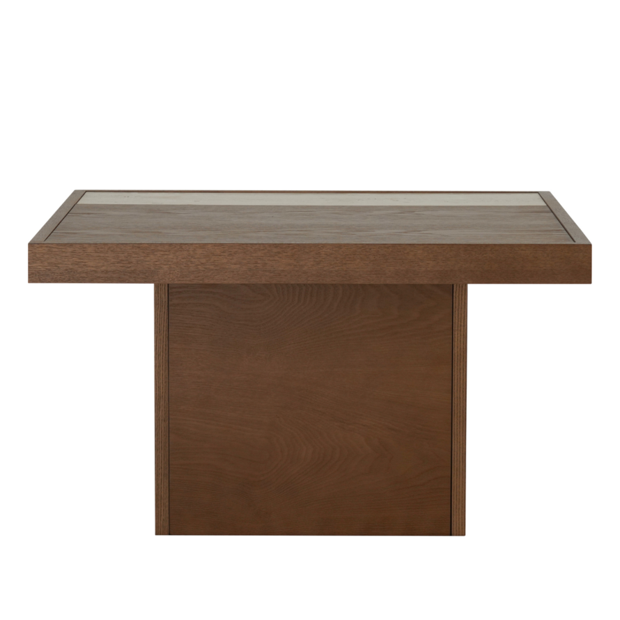 Couchtisch Java 70x70 cm Eiche dunkel