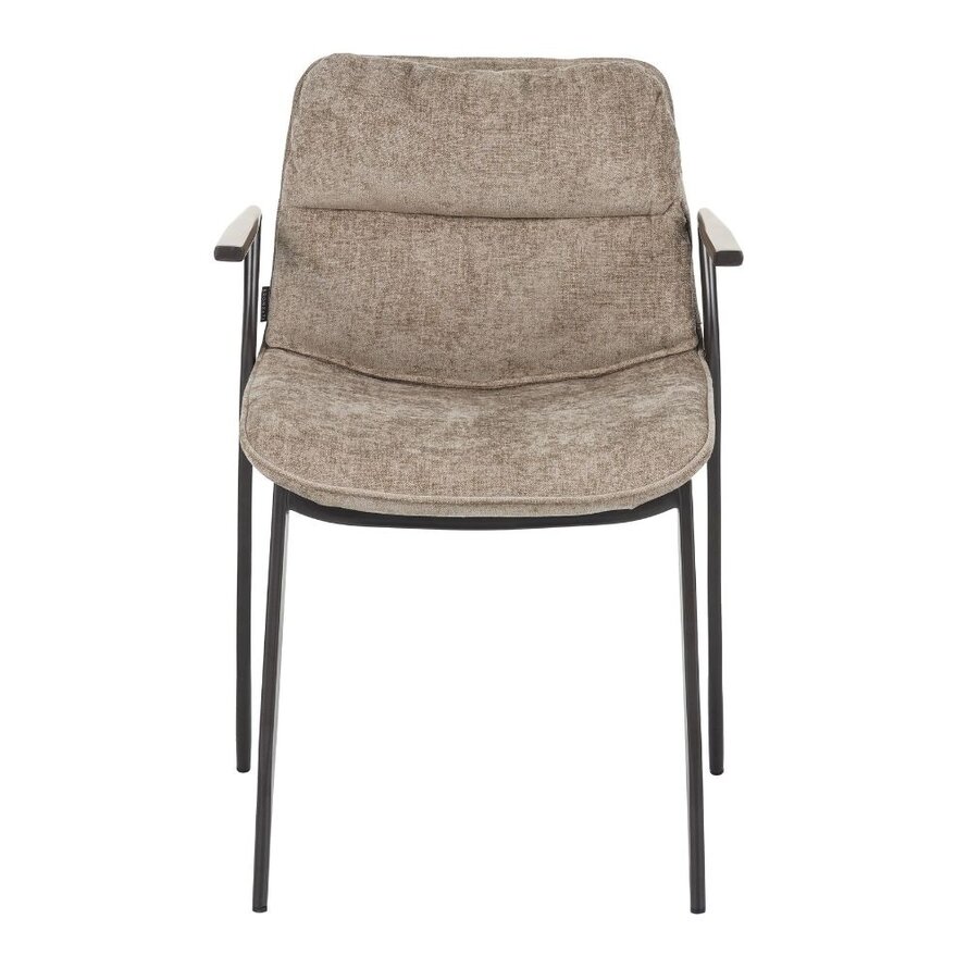 Stuhl Trevi Samt taupe