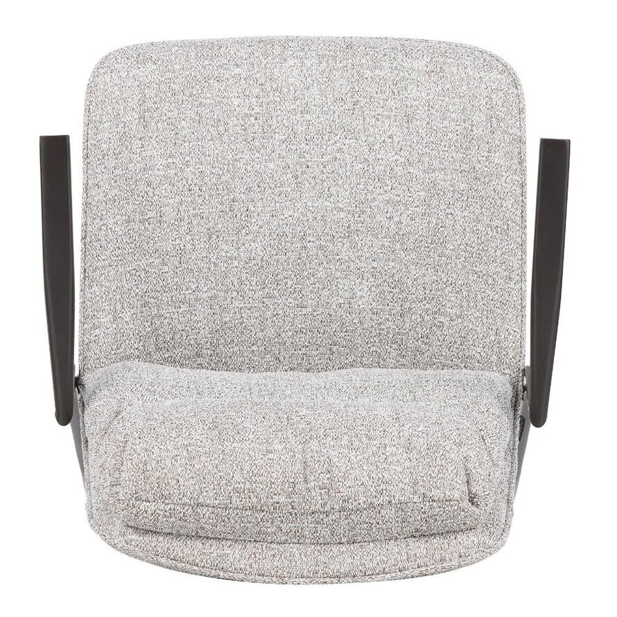 Stuhl Trevi Stoff off white/braun