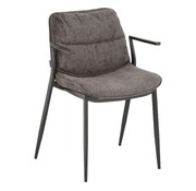 Bronx71 Stuhl Trevi Samt braun