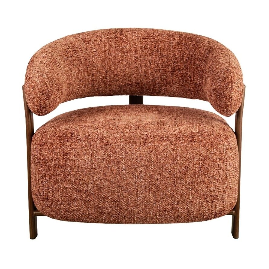 Sessel Grace Chenille kupfer