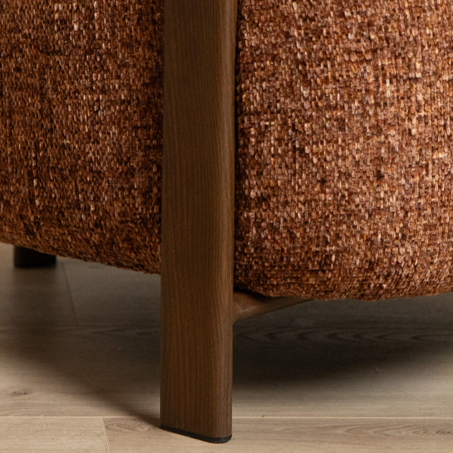 Sessel Grace Chenille kupfer