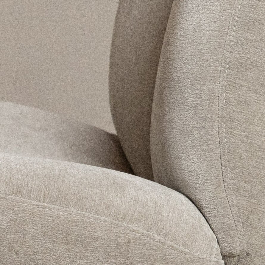 Sessel Lise drehbar Chenille taupe