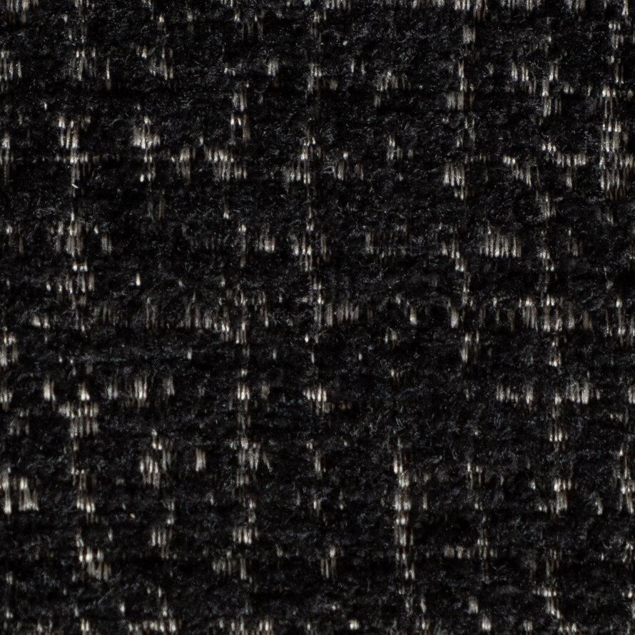 Stuhl Coco drehbar Stoff meliert schwarz