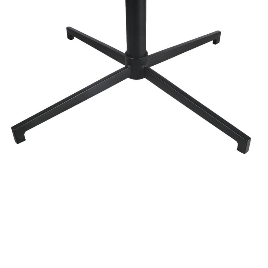 Stuhl Coco drehbar Stoff meliert off white/ schwarz