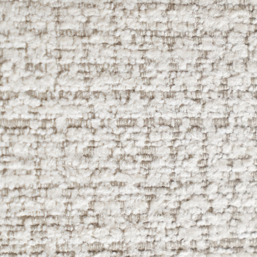 Sessel Moira drehbar melierter Stoff beige