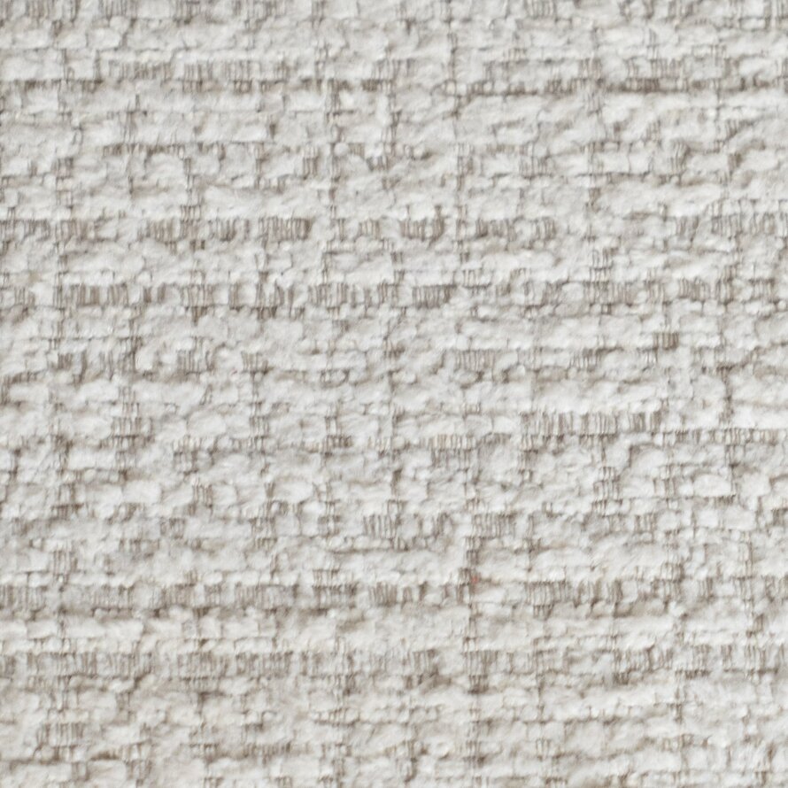 Sessel Fallon drehbar melierter Stoff beige