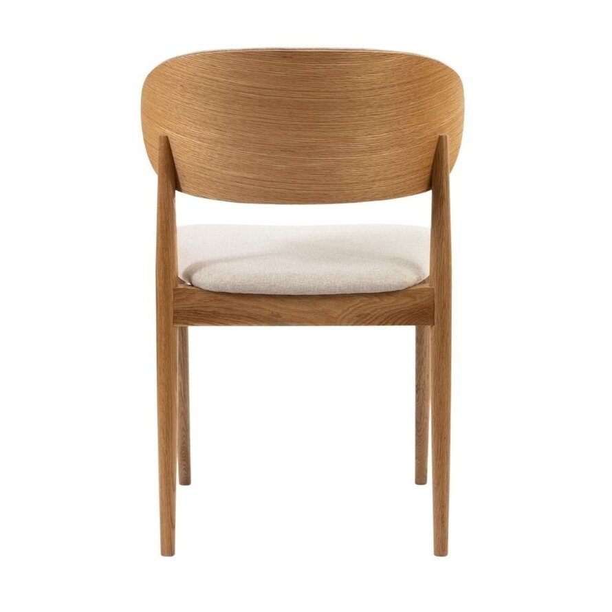 Stuhl Bohdi Eiche Natur / off white