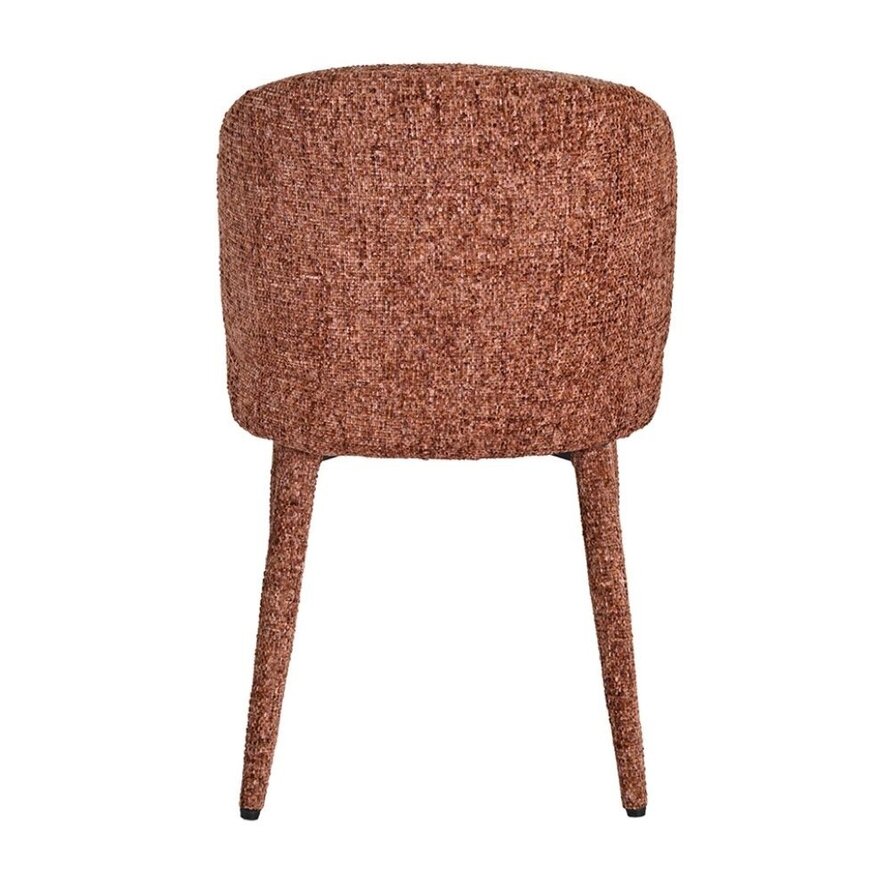 Stuhl Charlie Chenille kupfer