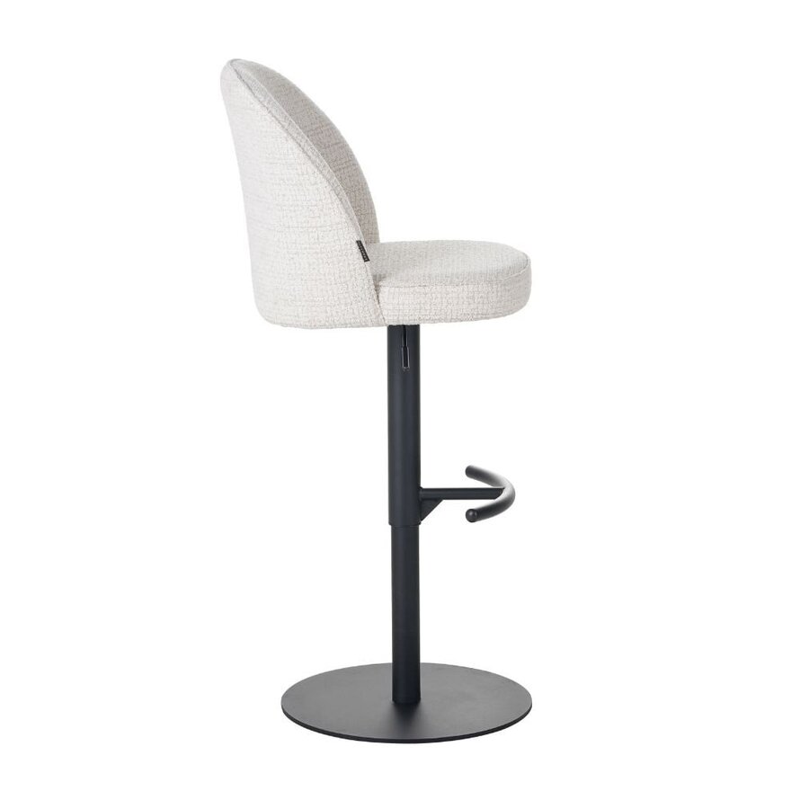 Barhocker Odin Stoff meliert beige 63-83 cm