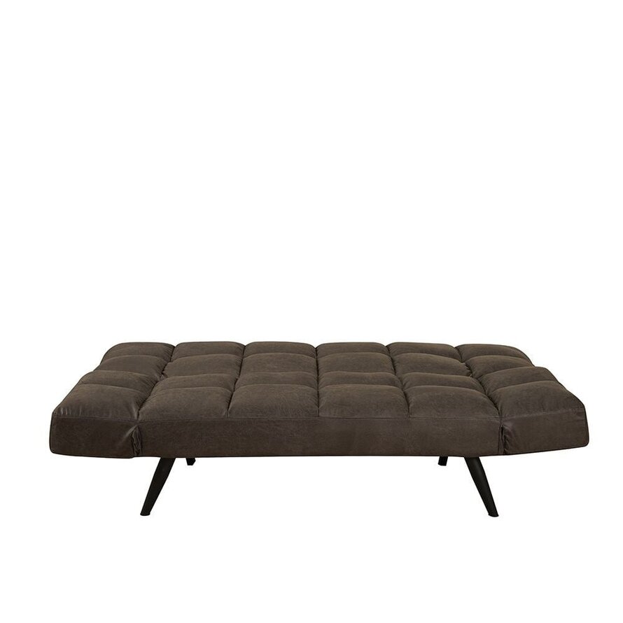 Schlafsofa 1,5-Sitzer  Timo Eco-Leder anthrazit
