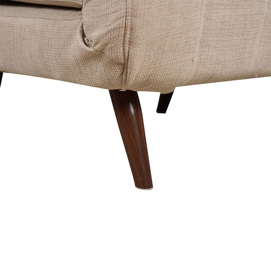 Schlafsessel Hanna recycelter Stoff beige