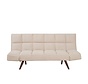 Schlafsofa 1,5-Sitzer Timo recycelter Stoff beige