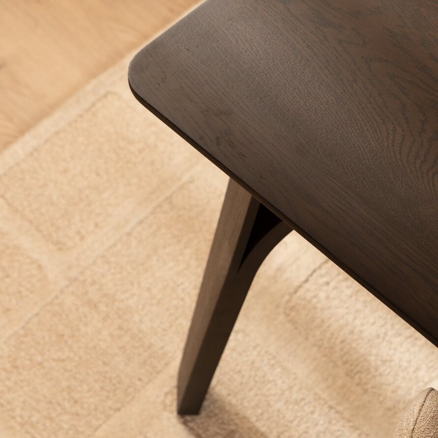 Esstisch Flint Eiche dunkel 220 x 100 cm