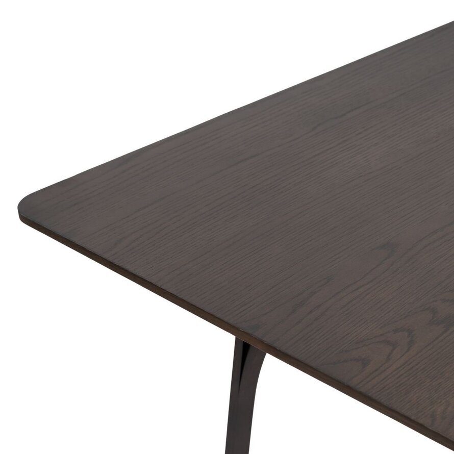 Esstisch Flint Eiche dunkel 220 x 100 cm