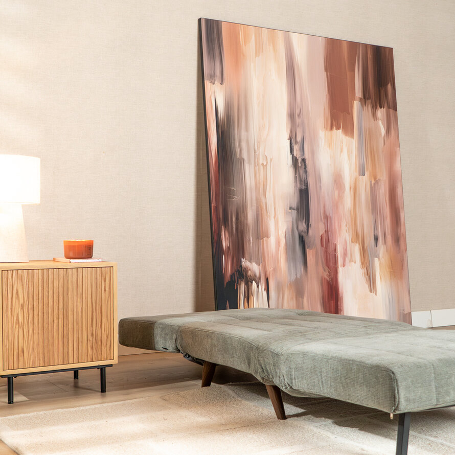 Schlafsessel Hanna recycelter Stoff grün