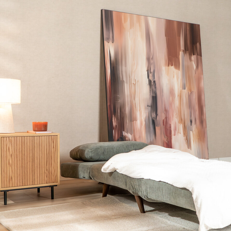 Schlafsessel Hanna recycelter Stoff grün