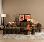 Bronx71 Ecksofa Luca Chenille mocha links