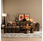 Ecksofa Luca Chenille mocha links