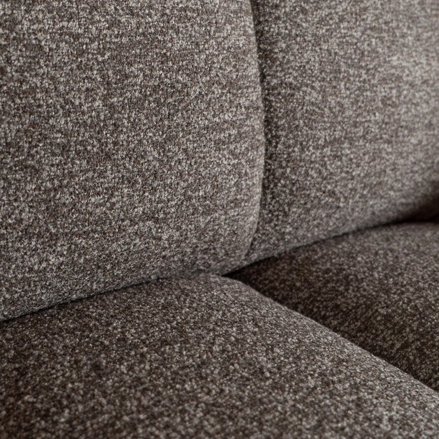 3-Sitzer-Sofa Luca Bouclé braun/grau