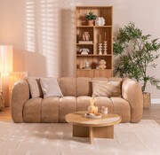 Bronx71 3-Sitzer-Sofa Luca chenille sand