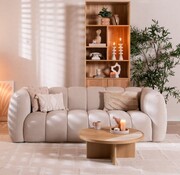 Bronx71 3-Sitzer-Sofa Luca Chenille beige