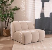 Bronx71 Sessel Luca Chenille beige