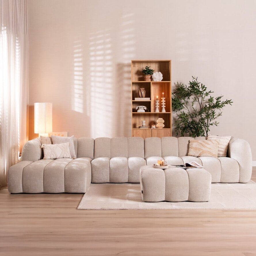 Sessel Luca Chenille sand