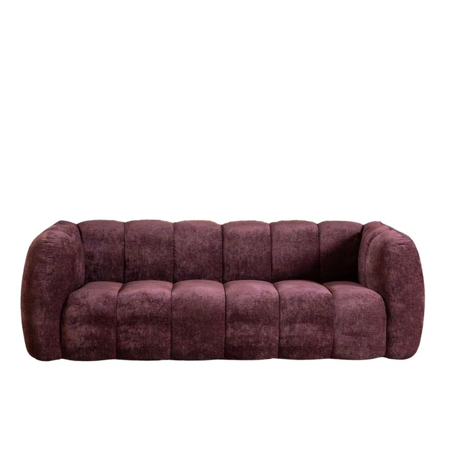 3-Sitzer-Sofa Luca chenille lila