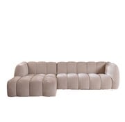 Bronx71 Ecksofa Luca Chenille sand links