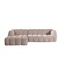 Ecksofa Luca Chenille sand links