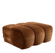 Bronx71 Hocker Luca Chenille kupfer