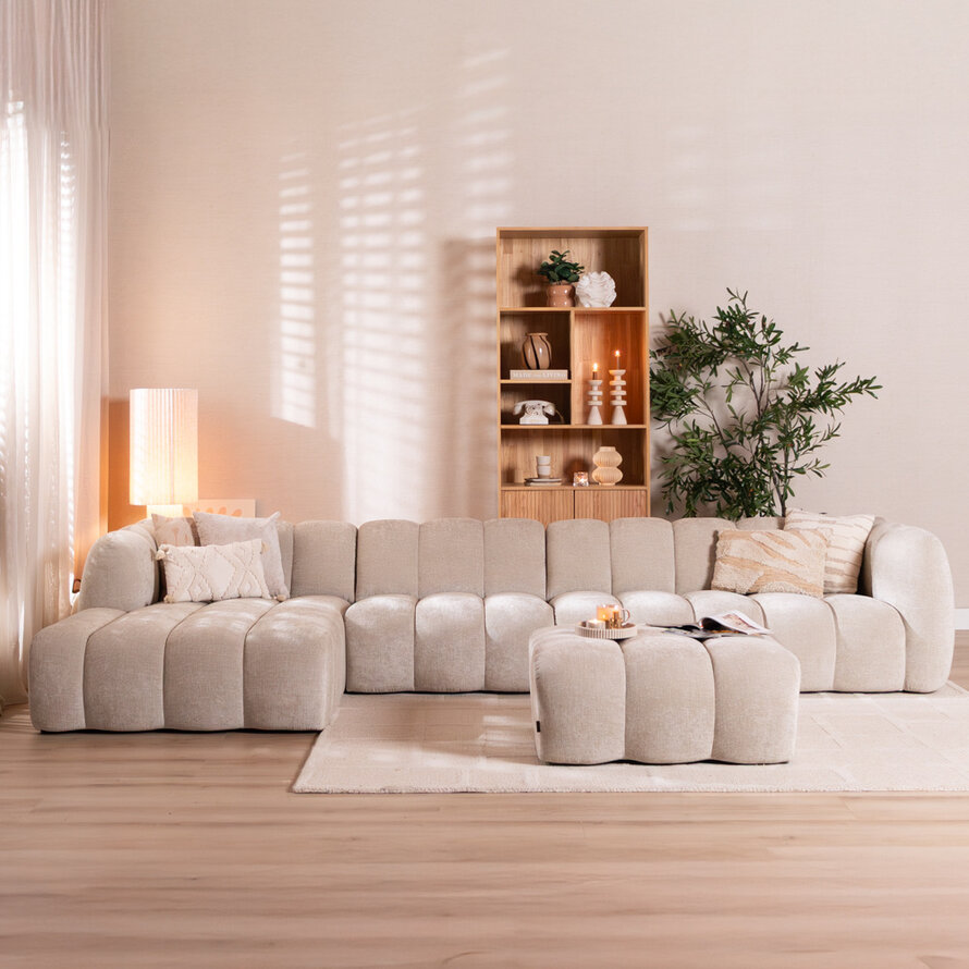 Sessel Luca Chenille sand