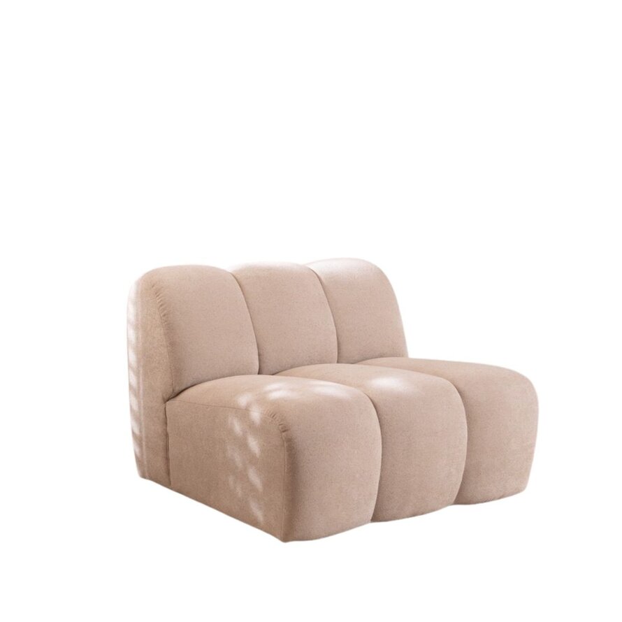 Sessel Luca Chenille beige