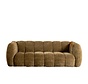 3-Sitzer-Sofa Luca chenille olive grün