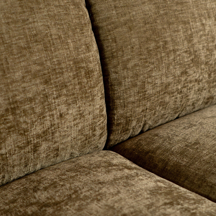 3-Sitzer-Sofa Luca chenille olive grün