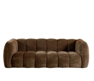 Bronx71 3-Sitzer-Sofa Luca chenille mocha