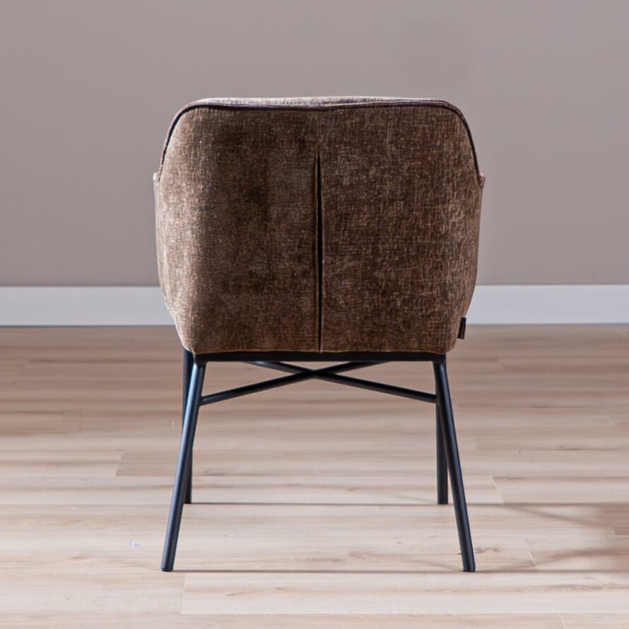 Stuhl Nubo Chenille Mocha