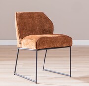 Bronx71 Stuhl Momo Chenille Kupfer