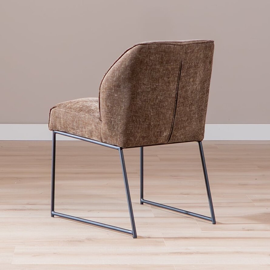 Stuhl Momo Chenille Mocha
