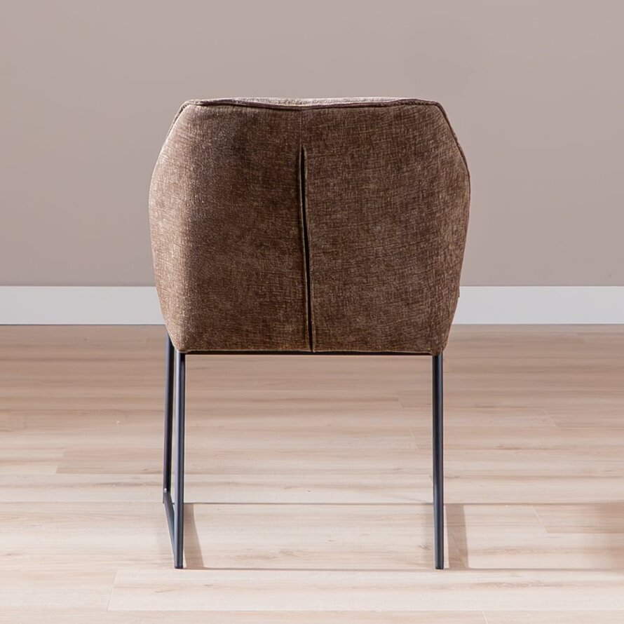 Stuhl Momo Chenille Mocha
