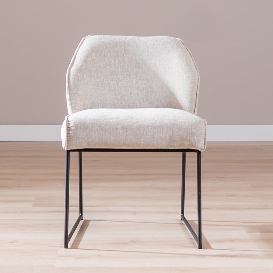 Stuhl Momo Chenille Sand