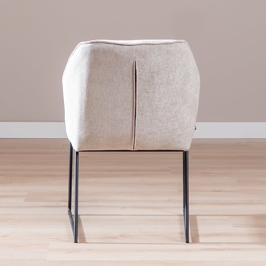 Stuhl Momo Chenille Sand