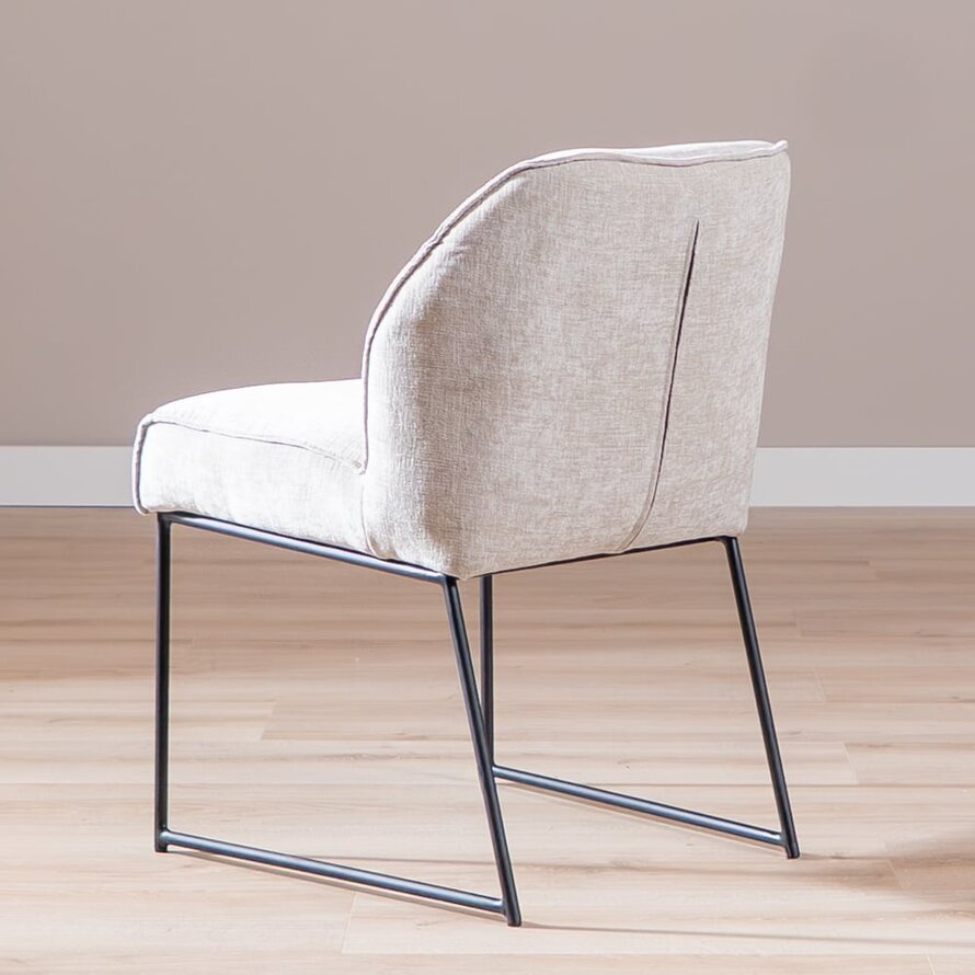 Stuhl Momo Chenille Sand