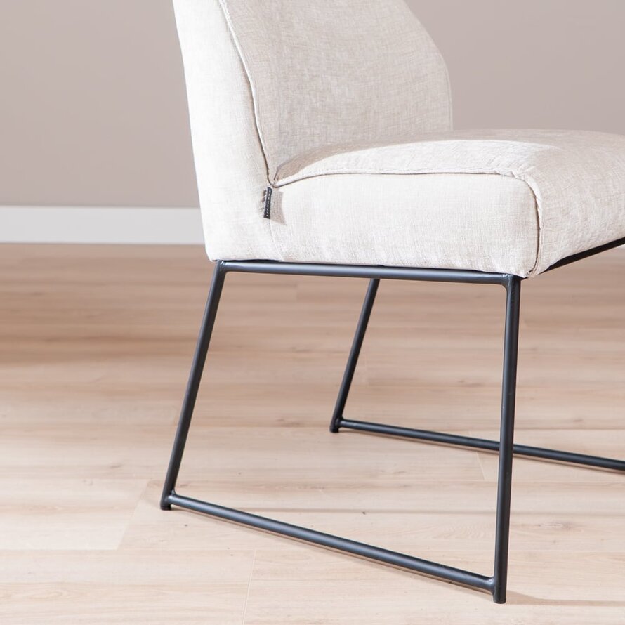 Stuhl Momo Chenille Sand