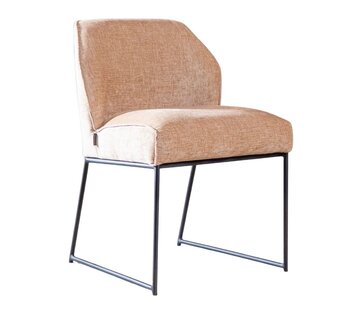 Bronx71 Stuhl Momo Chenille Peach