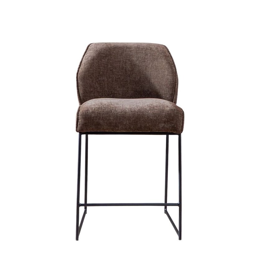 Barhocker Momo Chenille Mocha 73 cm